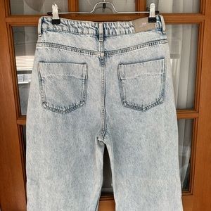 Zara Boyfriend “Denim Collection” Ripped Jeans